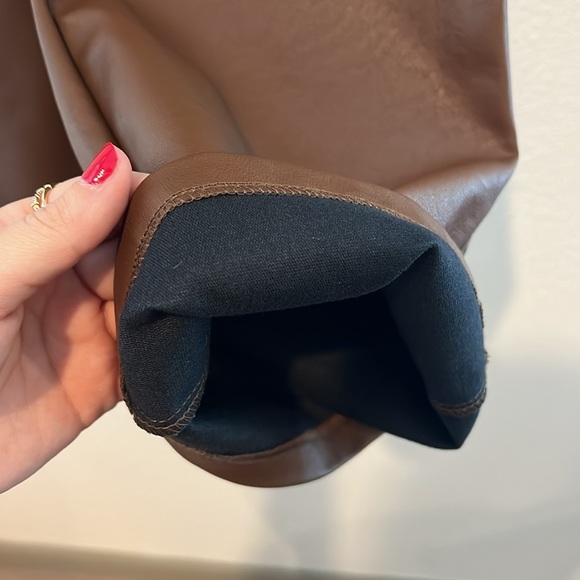 Free People Brown Sasha Cropped Vegan Pants - Picture 12 of 12